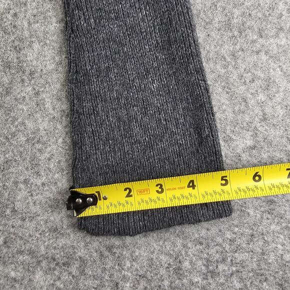 Ribbed Top Pullover V-Neck Sweater Angora Mix Slight Bell Sleeve Old Navy Medium - Picture 8 of 11